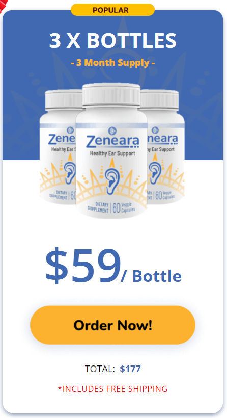 Zeneara 3 bottle pack